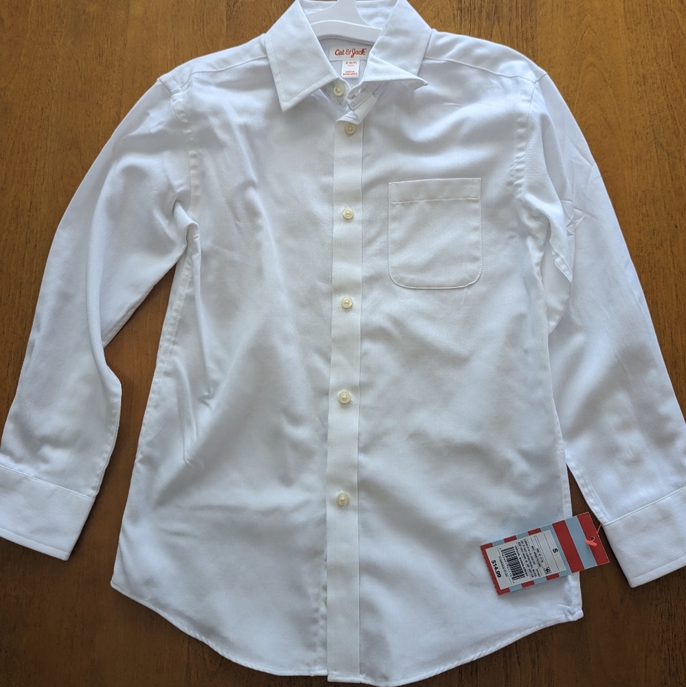 Boys long sleeve dress shirt